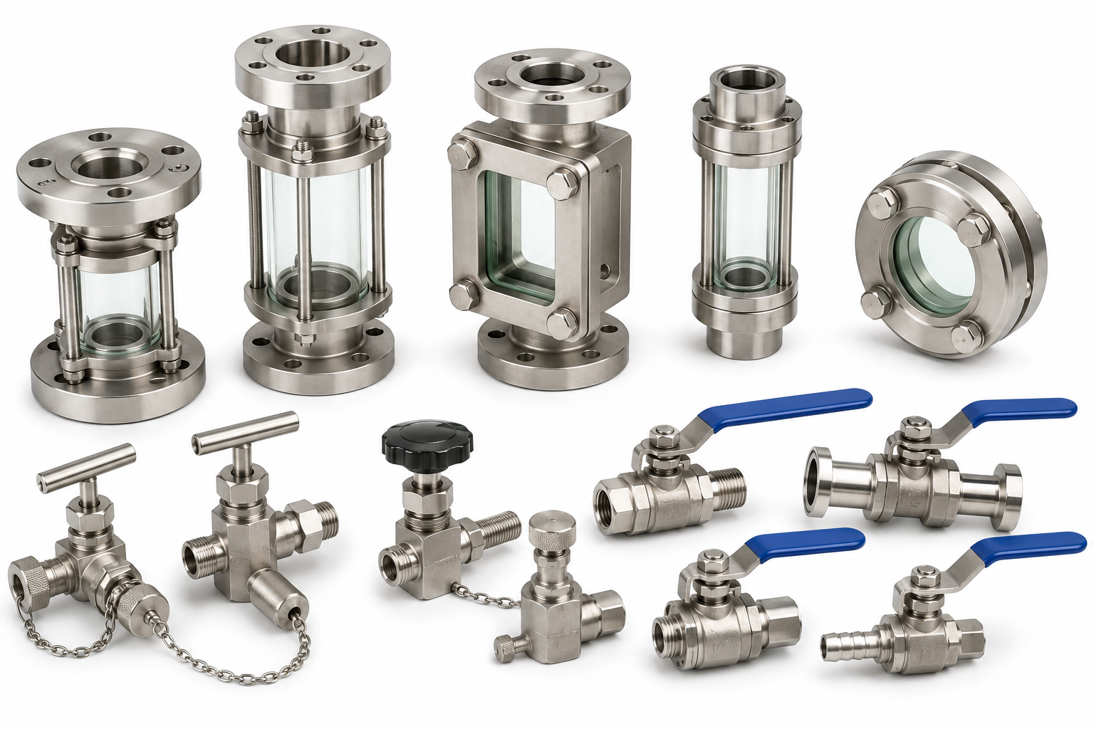 Sight Glasses & Sampling Valves